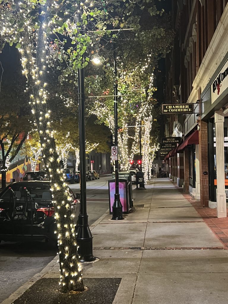 Hanover Street at Night